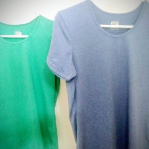 Bundle of 2 medium activewear shirts